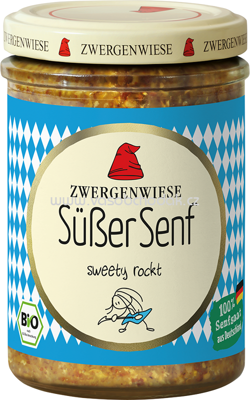 Zwergenwiese Süßer Senf, 160 ml