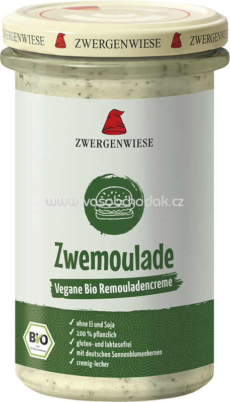 Zwergenwiese Zwemoulade - Vegane Remoulade, 230 ml