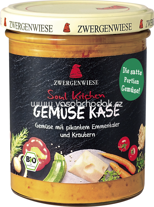 Zwergenwiese Soul Kitchen Gemüse Käse, 370g