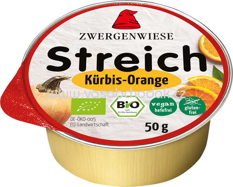 Zwergenwiese Kleiner Streich Kürbis-Orange, 50g