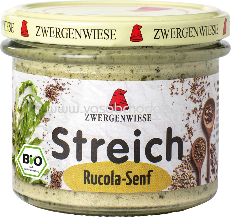 Zwergenwiese Streich Rucola-Senf, 180g