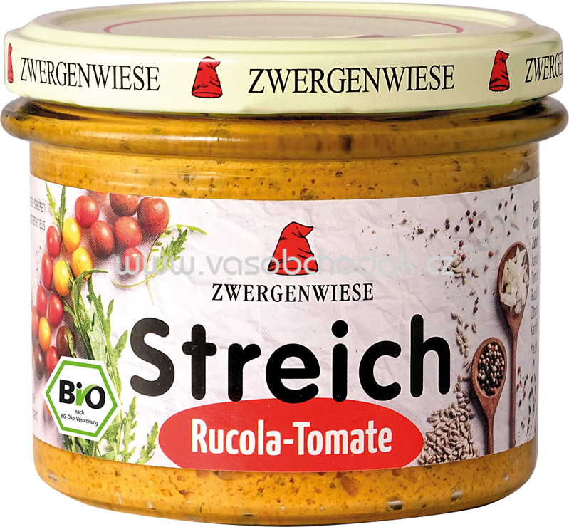 Zwergenwiese Streich Rucola-Tomate, 180g