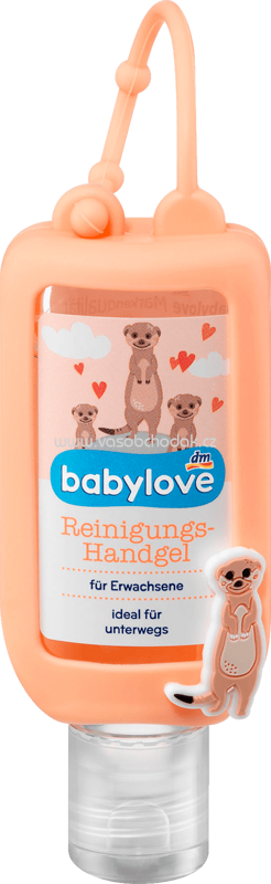 Babylove Reinigungs Handgel Erdmännchen, 50 ml Babylove Reinigungs Handgel Erdmännchen, 50 ml