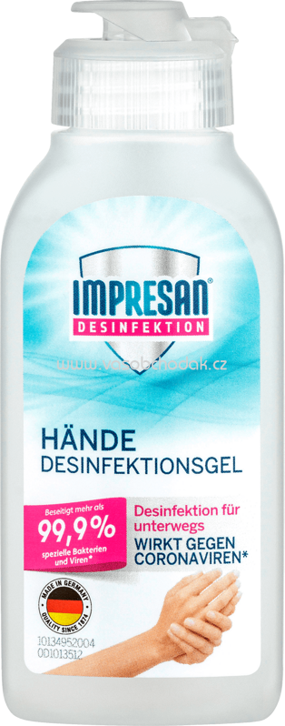 Impresan Hände Desinfektionsgel, 50 ml