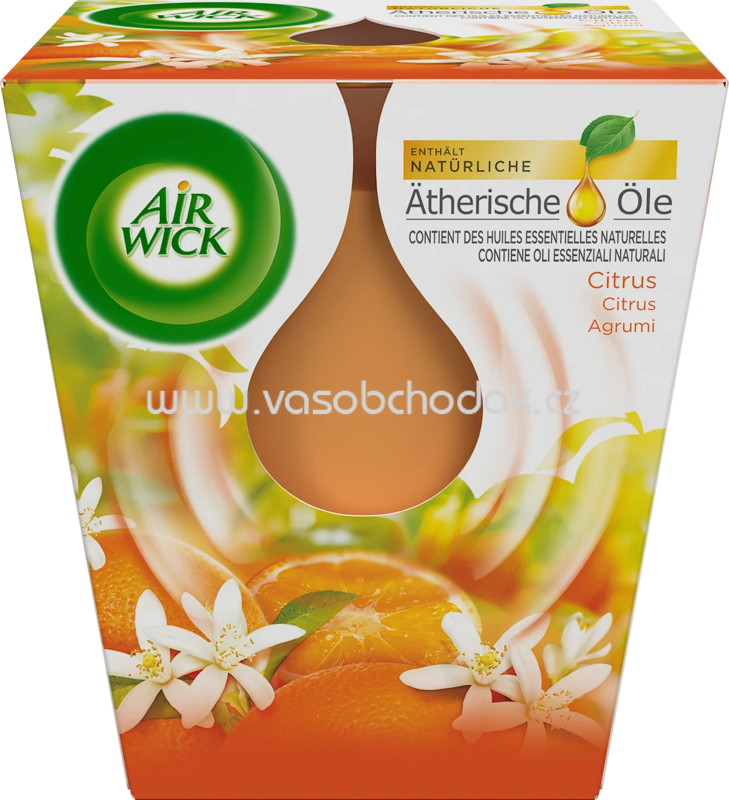 AirWick Duftkerze im Glas Citrus 220 g, 1 St AirWick Duftkerze im Glas Citrus 220 g, 1 St