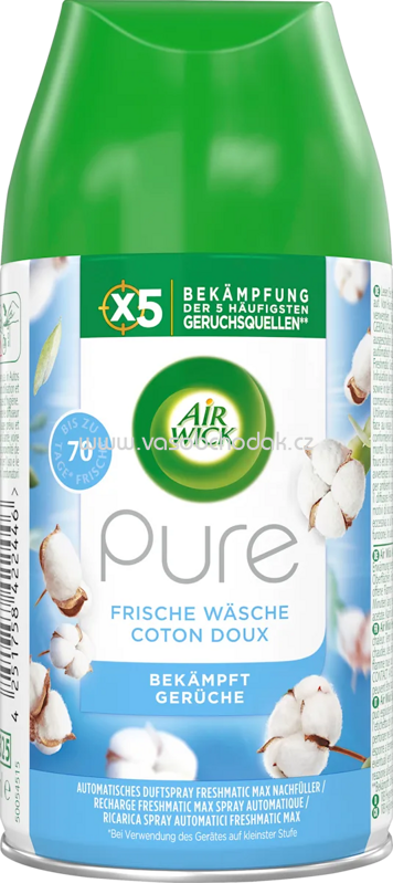 AirWick Lufterfrischer Freshmatic Frische Wäsche Nachfüllpack, 250 ml AirWick Lufterfrischer Freshmatic Frische Wäsche Nachfüllpack, 250 ml