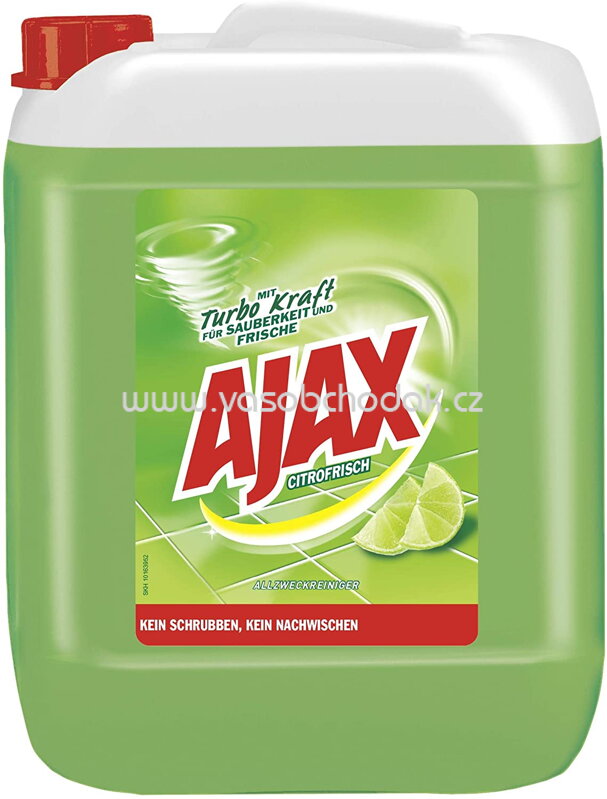 Ajax Professional Allzweckreiniger Citrofrisch, 10l Ajax Professional Allzweckreiniger Citrofrisch, 10l
