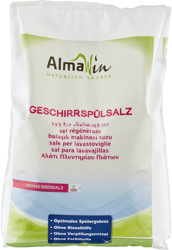 AlmaWin Geschirrspülsalz, 2 kg AlmaWin Geschirrspülsalz, 2 kg