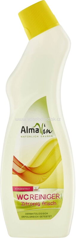 AlmaWin WC Reiniger zitronig frisch, 750 ml