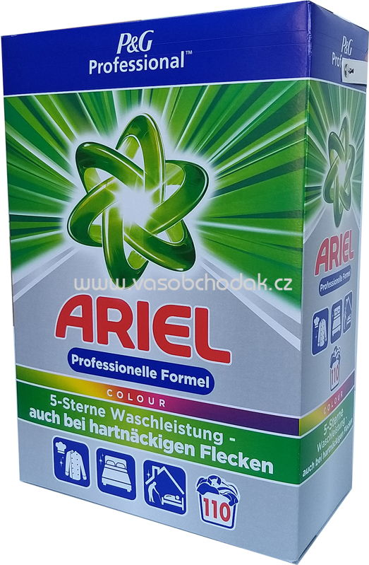 Ariel Professional Color Pulver, 7,15 kg, 110 Wl