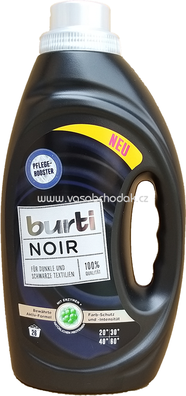 Burti Feinwaschmittel Flüssig Noir, 1,45l, 26 Wl