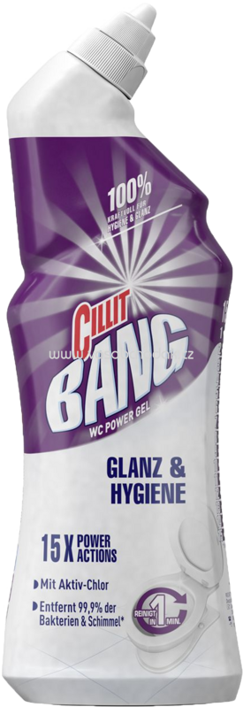 Cillit BANG Wc Power Gel Glanz & Hygiene, 750 ml