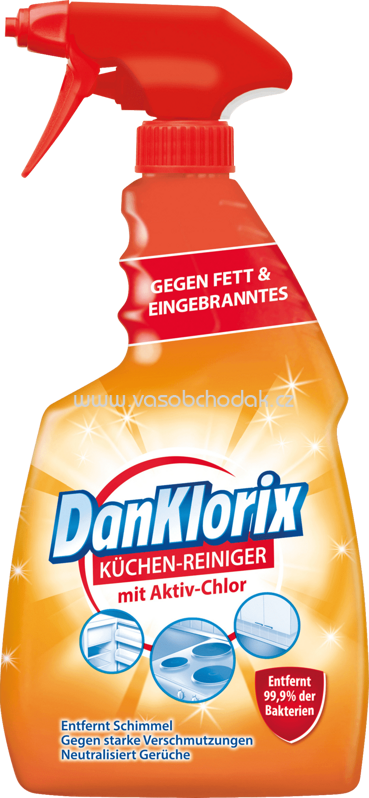 DanKlorix Küchenreiniger mit Aktiv-Chlor, 750 ml DanKlorix Küchenreiniger mit Aktiv-Chlor, 750 ml