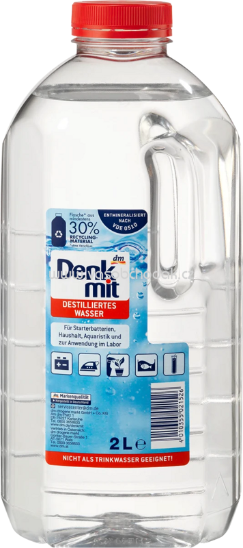 Denkmit Destilliertes Wasser, 2 l