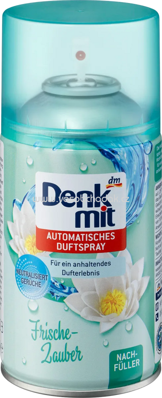 Denkmit Lufterfrischer Automatisches Duftspray Frischezauber Nachfüllpack, 250 ml