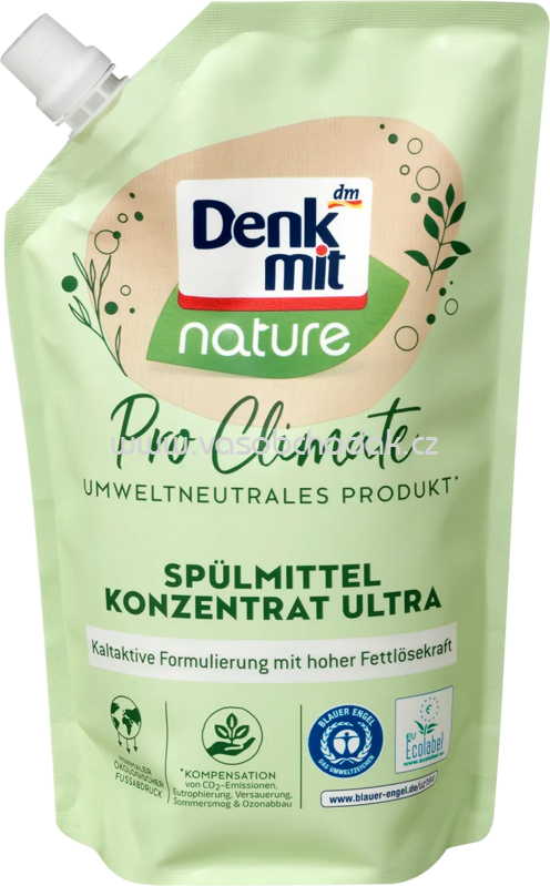 Denkmit Spülmittel Konzentrat Pro Climate nature, 500 ml Denkmit Spülmittel Konzentrat Pro Climate nature, 500 ml