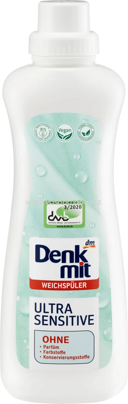 Denkmit Weichspüler Ultra Sensitive, 1l Denkmit Weichspüler Ultra Sensitive, 1l