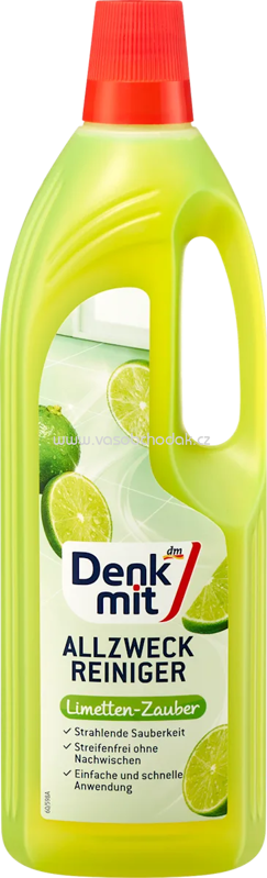 Denkmit Allzweckreiniger Limettenzauber, 1 l Denkmit Allzweckreiniger Limettenzauber, 1 l