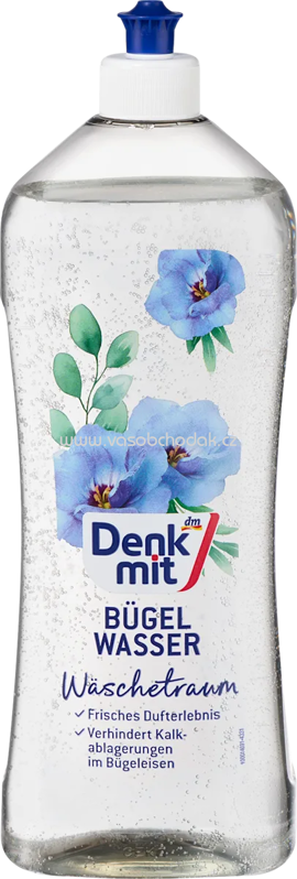 Denkmit Bügelwasser Wäschetraum, 1 l Denkmit Bügelwasser Wäschetraum, 1 l