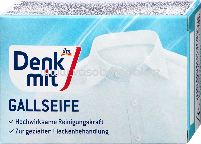 Denkmit Gallseife zur Fleckenbehandlung, 100 g Denkmit Gallseife zur Fleckenbehandlung, 100 g