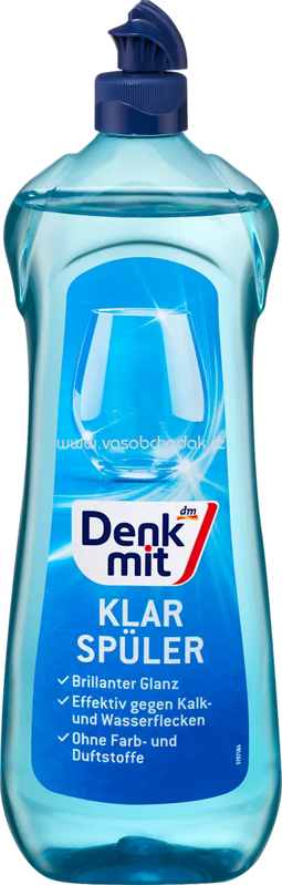 Denkmit Klarspüler Brillanter Glanz, 1 l Denkmit Klarspüler Brillanter Glanz, 1 l