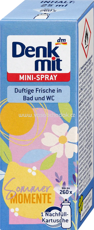 Denkmit Lufterfrischer Minispray Sommermomente, 25 ml Denkmit Lufterfrischer Minispray Sommermomente, 25 ml