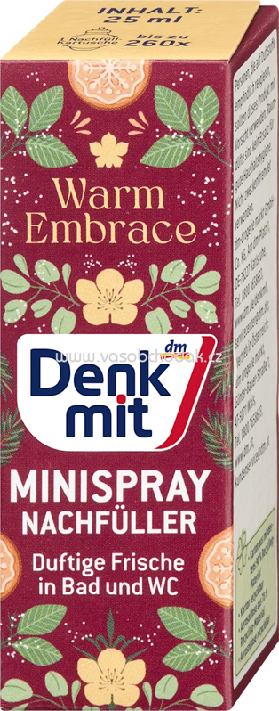 Denkmit Lufterfrischer Minispray Warm Embrace Nachfüllpack, 25 ml Denkmit Lufterfrischer Minispray Warm Embrace Nachfüllpack, 25 ml