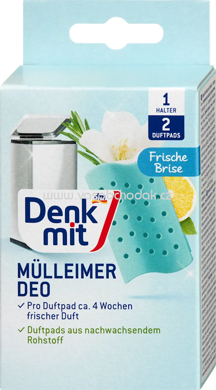 Denkmit Mülleimer-Deo Frische Brise, 2 St Denkmit Mülleimer-Deo Frische Brise, 2 St