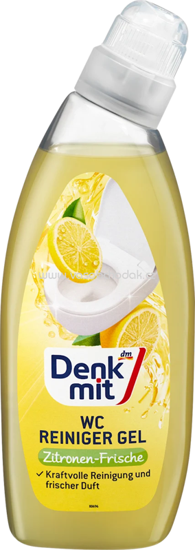 Denkmit WC Reiniger Zitrone, 750 ml Denkmit WC Reiniger Zitrone, 750 ml