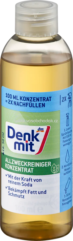 Denkmit Allzweckreiniger Konzentrat, 100 ml Denkmit Allzweckreiniger Konzentrat, 100 ml