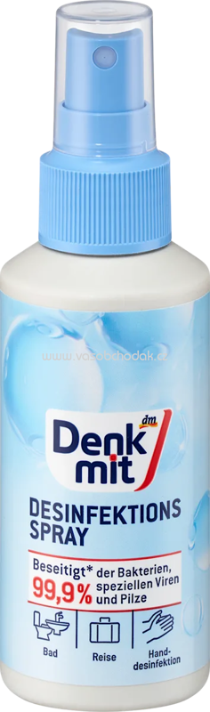 Denkmit Desinfektionsspray universal, Reisegröße, 100 ml Denkmit Desinfektionsspray universal, Reisegröße, 100 ml