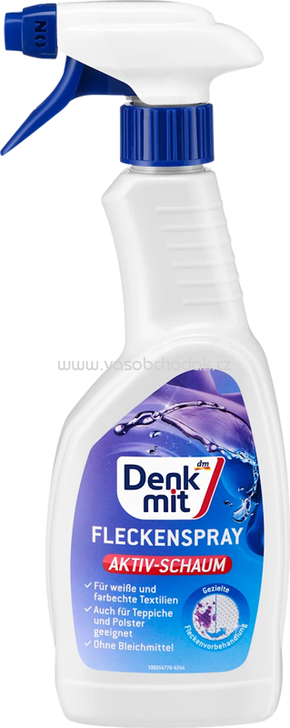 Denkmit Fleckenentferner Spray für Weiß- & Buntwäsche, 500 ml Denkmit Fleckenentferner Spray für Weiß- & Buntwäsche, 500 ml