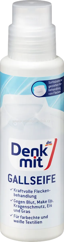 Denkmit Gallseife mit Softbürste, 250 ml Denkmit Gallseife mit Softbürste, 250 ml