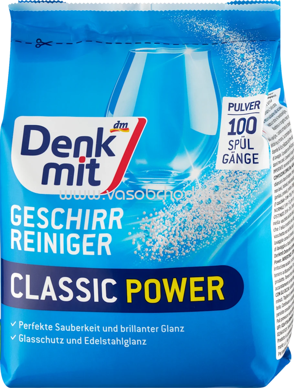 Denkmit Geschirrspülmittel Pulver Classic, 1,5 kg Denkmit Geschirrspülmittel Pulver Classic, 1,5 kg