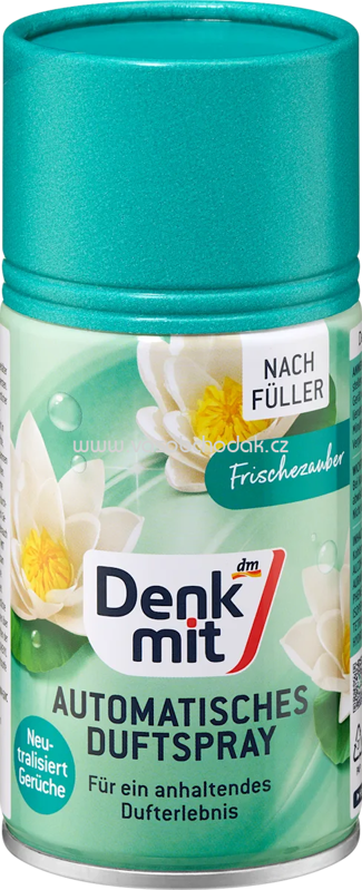 Denkmit Lufterfrischer Automatisches Duftspray Frischezauber Nachfüllpack, 250 ml Denkmit Lufterfrischer Automatisches Duftspray Frischezauber Nachfüllpack, 250 ml