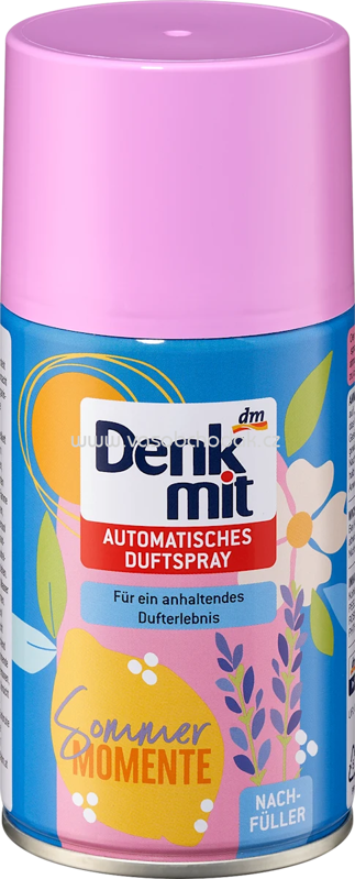 Denkmit Lufterfrischer Automatisches Duftspray Sommermomente Nachfüllpack, 250 ml Denkmit Lufterfrischer Automatisches Duftspray Sommermomente Nachfüllpack, 250 ml