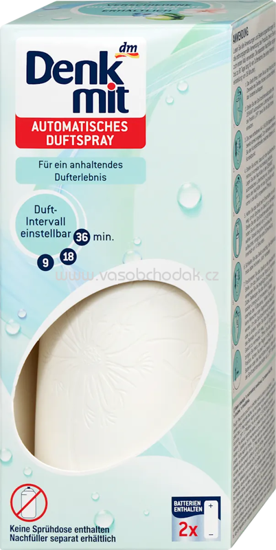 Denkmit Lufterfrischer Automatisches Spray, Einzelgerät, 1 St Denkmit Lufterfrischer Automatisches Spray, Einzelgerät, 1 St