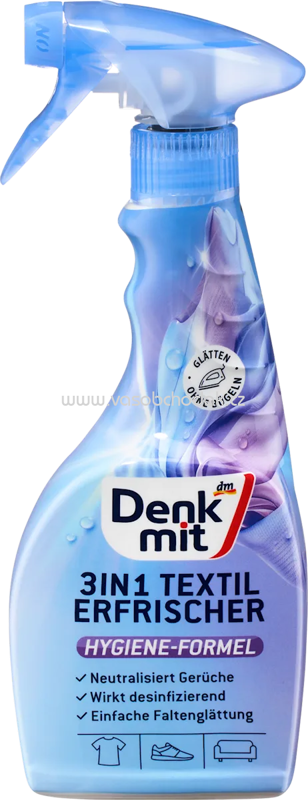 Denkmit Textilerfrischer Faltenglatt 3in1, 500 ml Denkmit Textilerfrischer Faltenglatt 3in1, 500 ml