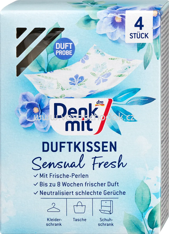 Denkmit Wäscheduft Sensual Fresh, 4 St Denkmit Wäscheduft Sensual Fresh, 4 St