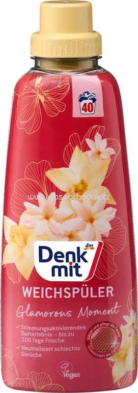 Denkmit Weichspüler Glamorous Moment 40WL, 1 l Denkmit Weichspüler Glamorous Moment 40WL, 1 l