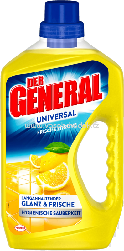 Der General Allzweckreiniger Universal Frische Zitrone, 750 ml Der General Allzweckreiniger Universal Frische Zitrone, 750 ml