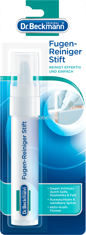 Dr.Beckmann Badreiniger Fugen-Reiniger Stift, 36 ml Dr.Beckmann Badreiniger Fugen-Reiniger Stift, 36 ml
