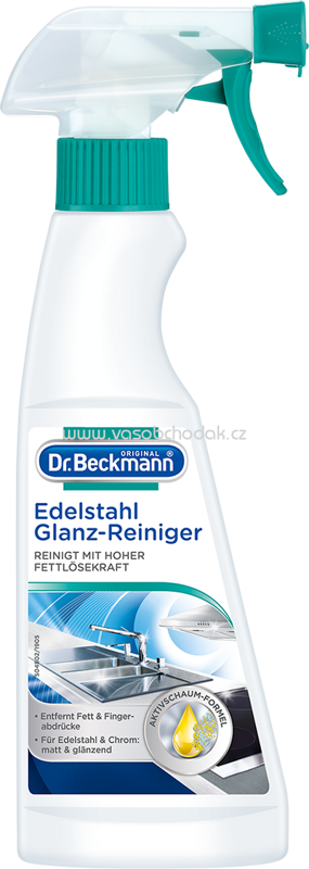 Dr.Beckmann Edelstahl Glanz Reiniger, 250 ml Dr.Beckmann Edelstahl Glanz Reiniger, 250 ml