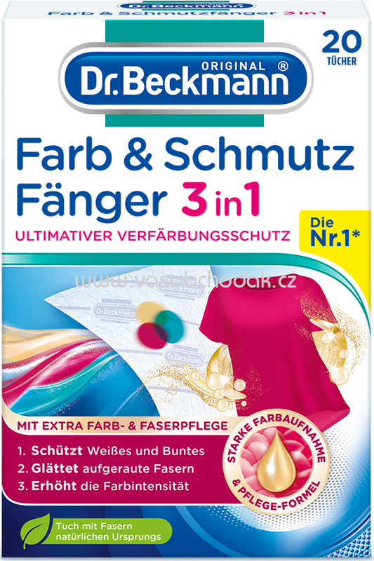Dr.Beckmann Farb & Schmutz Fänger 3in1, 20 St
