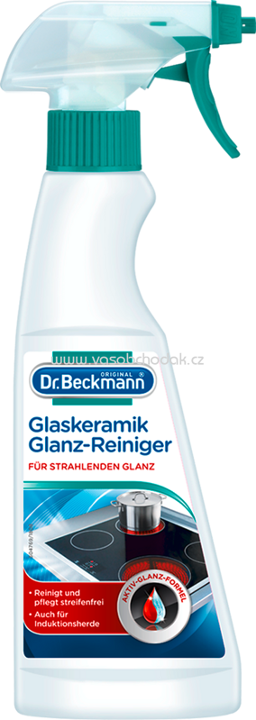 Dr.Beckmann Glaskeramik Glanz Reiniger, 250 ml