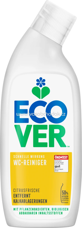 Ecover WC-Reiniger Citrusfrische, 750 ml Ecover WC-Reiniger Citrusfrische, 750 ml