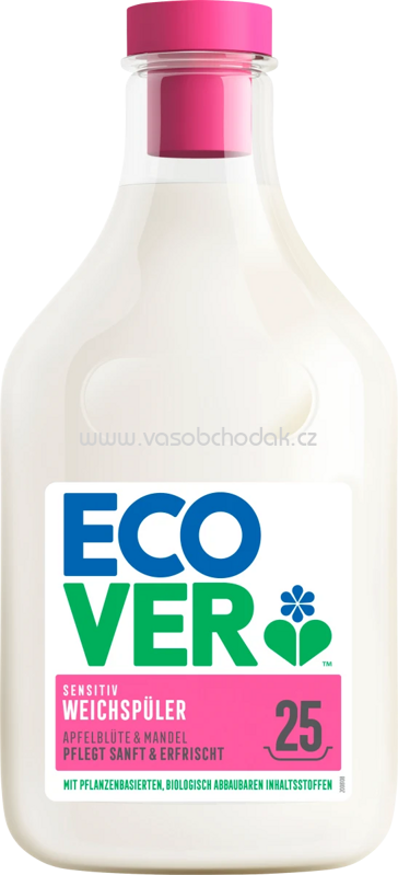 Ecover Weichspüler Apfelblüte & Mandel, 25 Wl Ecover Weichspüler Apfelblüte & Mandel, 25 Wl