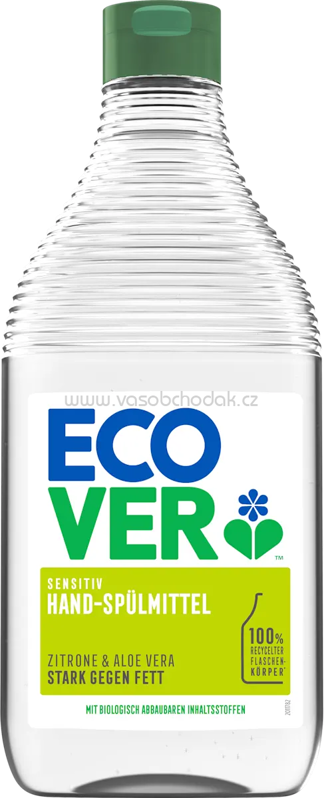 Ecover Spülmittel Zitrone & Aloe Vera, 450 ml