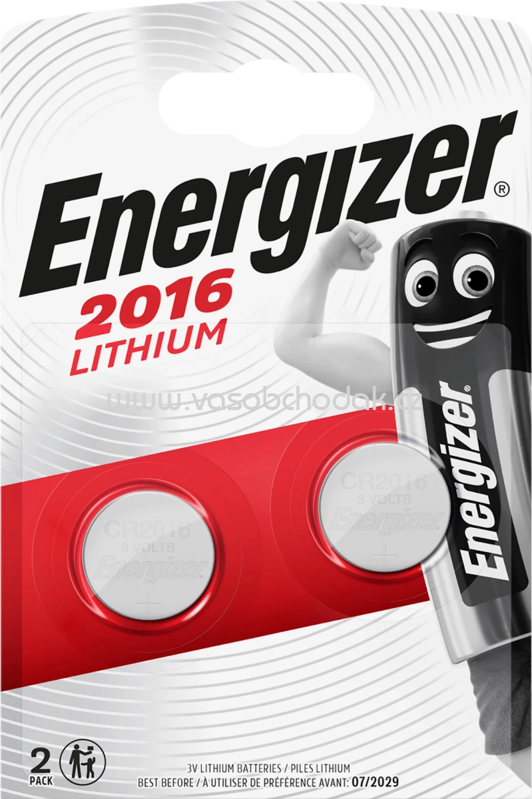 Energizer Spezialzellenbatterie Lithium CR2016, 2 St Energizer Spezialzellenbatterie Lithium CR2016, 2 St