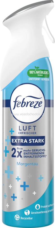 Febreze Lufterfrischer Extra Stark Morgentau, 300 ml Febreze Lufterfrischer Extra Stark Morgentau, 300 ml